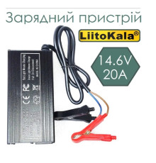 Розумний зарядний пристрій liitokala 14.6v 20a new для lifepo4