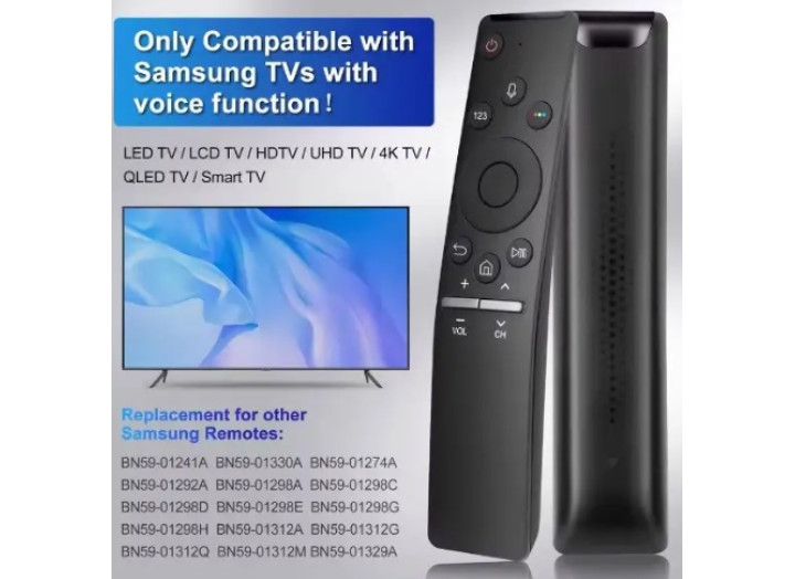 Універсальний пульт для телевізорів SAMSUNG SMART TV з голосовим керуванням Bluetooth