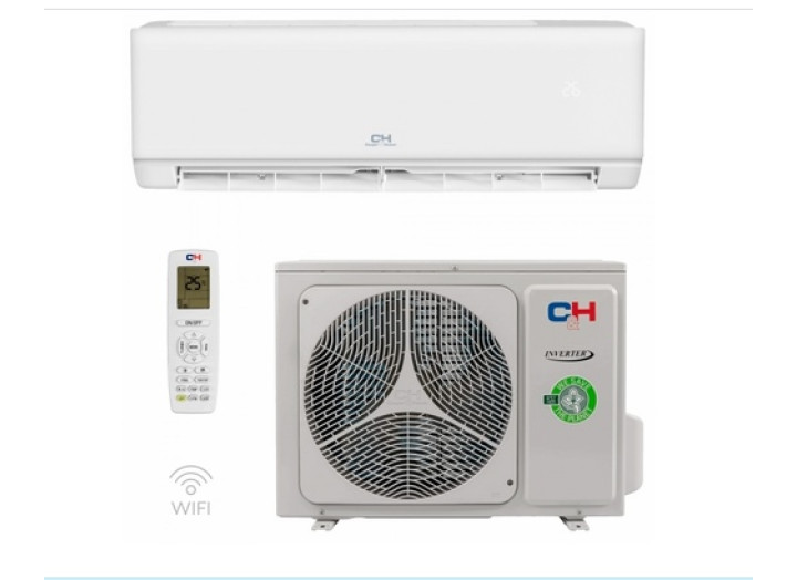 Інверторний кондиціонер Cooper&Hunter CH-S18FTXF6 Wi-Fi  Vital Plus R32, Wi-Fi, обігрів до -15°C, до 50 м²