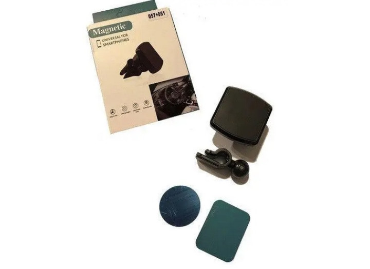 Автомобільний тримач для смартфона Універсальний магнітний, Магнітний тримач телефону 057-051