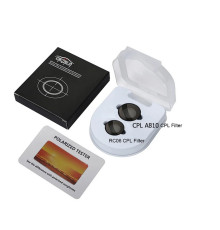 CPL поляризаційний фільтр 360° для відеореєстратора 70mai A810 (задня камера RC11/RC12) – оптичне скло, антибліковий