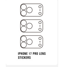 Прозора гідрогелева плівка на камеру Mietubl (3 шт) для Apple iPhone 17 pro— захист модуля камер