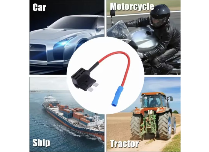 Кабель режиму паркування Type-C (кутовий) 5V 2.5A Hardwire Kit для відеореєстраторів + комплект адаптерів запобіжників