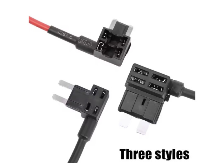 Кабель режиму паркування Type-C (кутовий) 5V 2.5A Hardwire Kit для відеореєстраторів + комплект адаптерів запобіжників