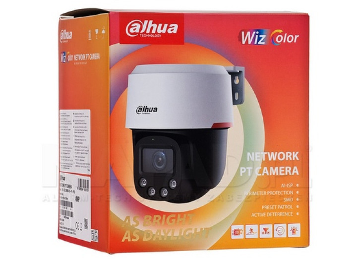 IP PT-камера Dahua DH-SD2C400NA-B-PV-PRO 4MP WizColor WizSense