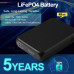 SMART MINI UPS MU-200-48V LiFePO4 48Wh, ДБЖ для роутера, ONU, PoE 24V/48V, 30W