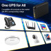 SMART MINI UPS MU-200-48V LiFePO4 48Wh, ДБЖ для роутера, ONU, PoE 24V/48V, 30W