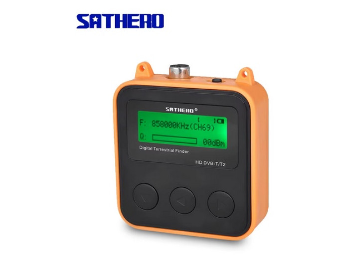 SATHERO SH-110HD тестер сигналу DVB-T/T2/C цифровий вимірювач рівня сигналу