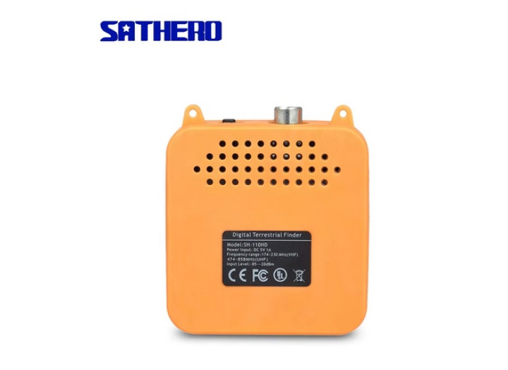 SATHERO SH-110HD тестер сигналу DVB-T/T2/C цифровий вимірювач рівня сигналу