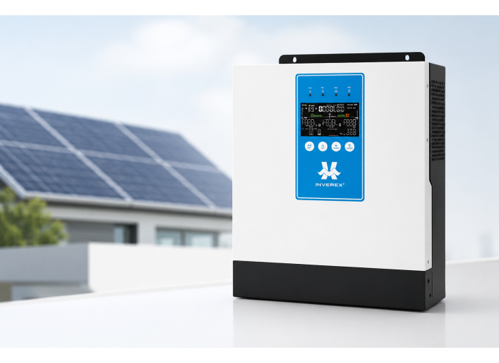 Інвертор автономний HMX SYP1.5KW-12V 1500W 12V MPPT 50A, чиста синусоїда, LCD, для сонячних панелей