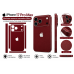 Вінілова захисна наклейка (Skin) для iPhone 17 Pro Max бордовий
