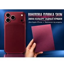 Вінілова плівка SKIN  текстурована для зміни кольору смартфона 17 Pro Max \17 Pro