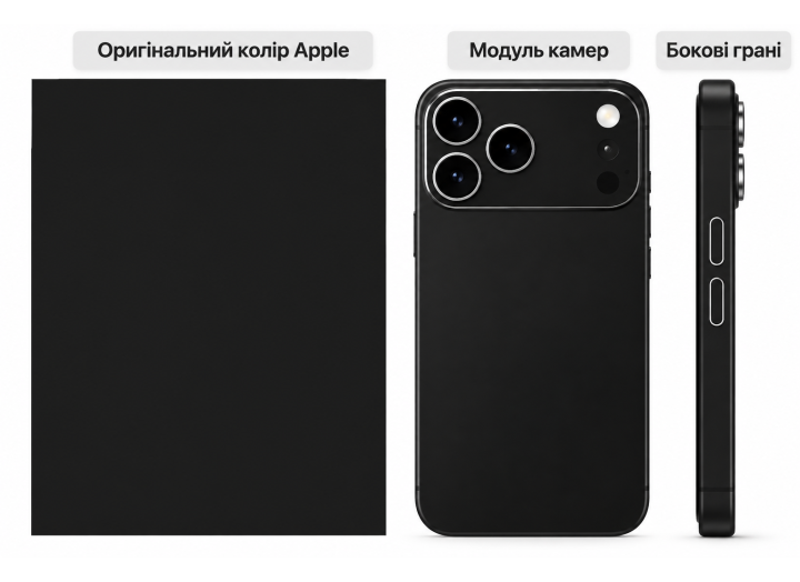 Вінілова плівка SKIN  текстурована для зміни кольору смартфона 17 Pro Max \17 Pro