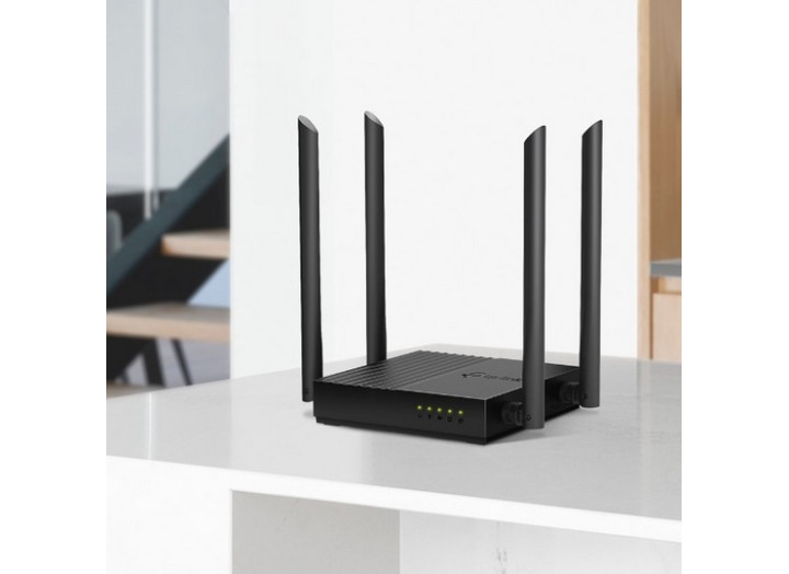 WI-FI Маршрутизатор TP-Link Роутер Wi-Fi Archer C64 гігабітний роутер двохдіапазонний Wi-Fi AC1200 MU‑MIMO 802.11ac
