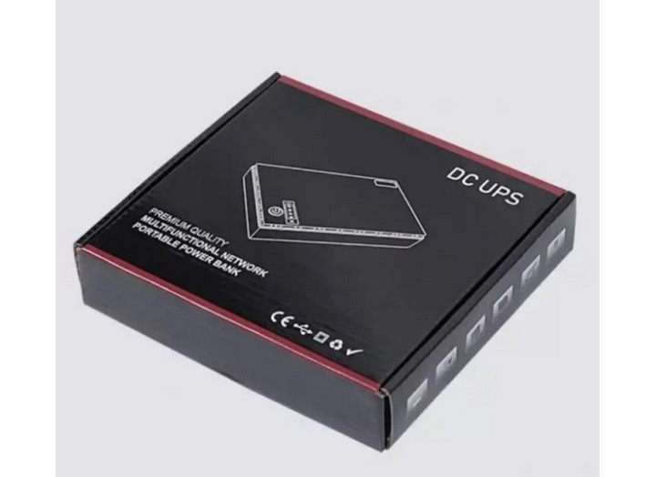 Джерело безперебійного живлення Mini UPS DC1018, 18Вт, 10400 мА·год, вихід 5V/9V/12V – для роутера, модему, комутатора