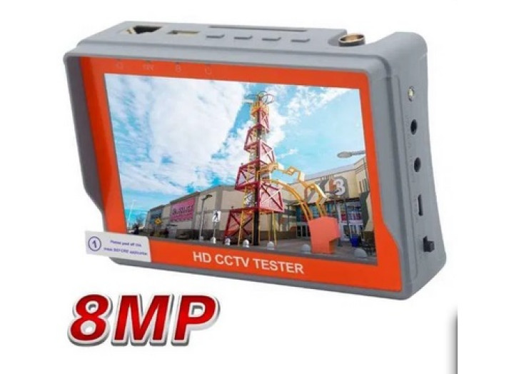 Монітор тестер Pomiacam відеоспостереження CVBS+AHD(8MP)+TVI(8MP)+CVI(8MP) всі види камер для налаштування відеокамер IV5 Монітор тестер Pomiacam відеоспостереження CVBS+AHD(8MP)+TVI(8MP)+CVI(8MP) всі види камер для налаштування відеокамер IV5