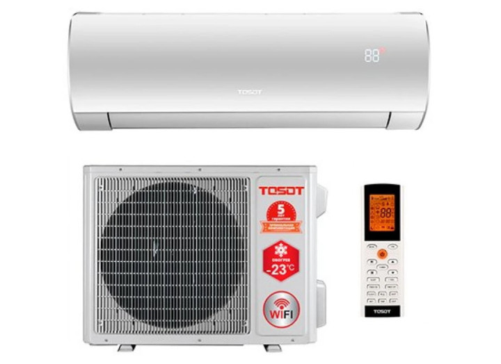 Кондиціонер Tosot GF-12W2 Lyra, інверторний, потужність охолодження 3,5 кВт, для приміщень 31-40 м²  клас A+++/A+++